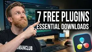 7 NEW FREE DaVinci Resolve Plugins for FASTER & BETTER EDITS