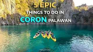 5 EPIC Things To Do in Coron Palawan 🇵🇭 | Kayangan Lake, Mt. Tapyas Sunset & Fireflies!