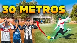 METIENDO GOLAZOS DE 1 A 30 METROS ⚽😱 |Reto imposible|
