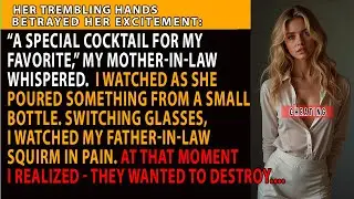 Poison in a glass: how I uncovered my mother-in-law's conspiracy.