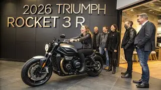 2026 Triumph Rocket 3 R &ndash; The Ultimate Power Cruiser Just Got Better! 🔥