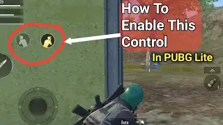 How To Enable Left And Right Side Move Button in PUBG Lite | Hidden Settings | Peak n Fire |