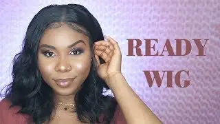 Medium Length Synthetic Wavy Lace Front Wig | Cr.Barbara Udenze