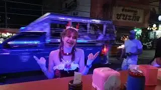 Paradise bar complex soi Buakhao Pattaya Thailand Christmas night 2025