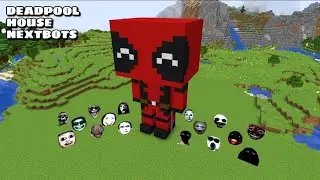 I FOUND DEADPOOL HOUSE WITH 100 NEXTBOTS in Minecraft - Gameplay - Coffin Meme