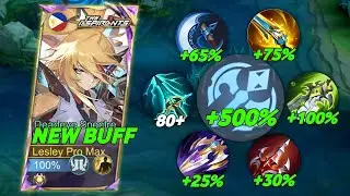 GLOBAL LESLEY BEST 1 HIT BUILD 2026!! (100% BROKEN) | LESLEY BUILD TOP 1 GLOBAL 2026!!