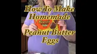Homemade Chocolate Covered Peanut Butter Eggs
