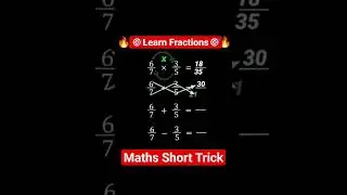 🎯Math Hack: Add Fractions in 5 Seconds🔥Lightning Fast Fraction Addition⚡️90% of People Do This Wrong