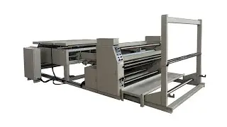 Fabric pre treatment coating machine
