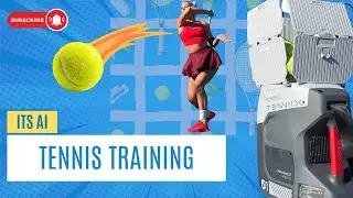 Как искусственный интеллект меняет тренировки по теннису | Tenniix AI Ball Machine