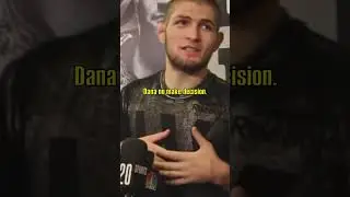 Khabib's Most Iconic Line: 
