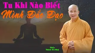 Tu đến khi nào biết mình đắc đạo. Thầy Thích Trí Huệ mới nhất 2025