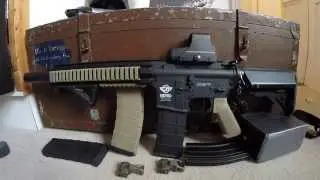 Обзор и стрельба из G&G CM18 MOD1