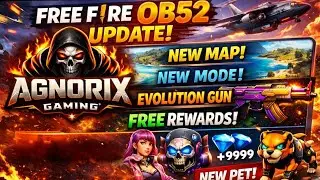 Ob52 Update Free Rewards 🔥😱| Free fire new event | FF new updates 