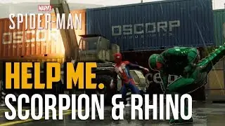 Spiderman PS4 : How to Beat Scorpion and Rhino Boss on Spectacular Difficulty (Hard Mode)