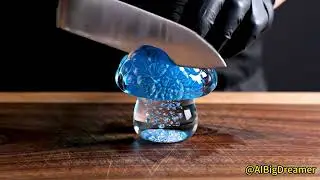 Insanely Satisfying ASMR | Cutting Glass Objects