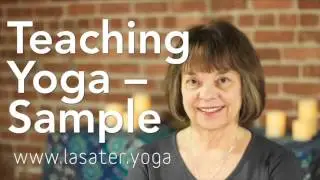 Teaching Yoga Sample - Teach from your heart.