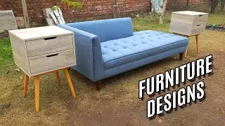 Customized Furniture Project | Sofa Seats | Laminated Storage Cabinets