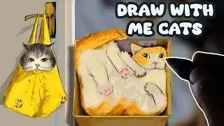 Relaxing digital painting ASMR
