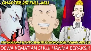TOKYO REVENGERS CHAPTER 251 REVIEW - HANMA BERAKSI!! KOKONOI BERKHIANAT!! MIKEY VS PAHCIN DIMULAI!