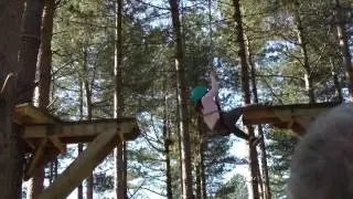 Centerparcs Elveden Tree Trekking by a 4 Year Old!