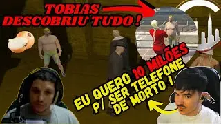 MANO TOBAS ACABA DESCOBRINDO TUDO SOBRE O ESQUEMA DE PAOLA EVOCAR O ESPIRITO DO CEBOLINHA E QUER  $$