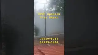 contact #7995075743 #9493945424 #upvc spanish tile sheet#hyderabad