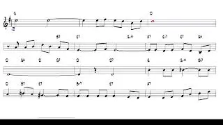 Crying in the Chapel - Artie Glenn 1953 (Bb Tenor Sax) [Sheet music] Cover
