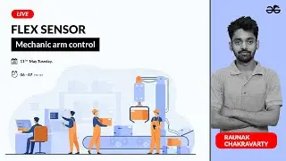 Mechanical arm control using Flex Sensor