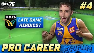 LATE GAME HEROICS? - AFL 26 Player Career #4