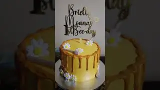 Bee Then Cake #beeThemeCake #Beecake
