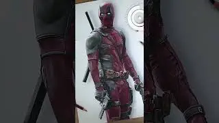 Deadpool Drawing by chris_clarke_art❤❤#deadpool #shorts #shortsvideo #deadpooldrawing #deadpoolmovie