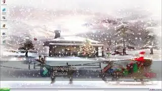 Windows XP Christmas theme
