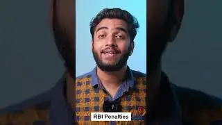 RBI imposes penalties on various non-banking financial institutions #RBI #nbfc #penalty