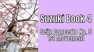 Seitz Concerto No. 5 1st Mvmt (slow) - Suzuki Book 4 | Jaclyn Kim