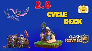 💥🤝 The FASTEST Cycle Deck in Clash Royale! (2.6 Miner) 💥