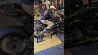 $60k 326hp Kawasaki H2R Dyno Run