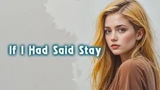 If I Had Said Stay 💔[Lyrics] English Sad Song 🎶 | Aelita Melody