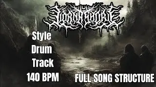 140 BPM Blackened Deathcore Drum Track &ndash; Lorna Shore Style Brutality