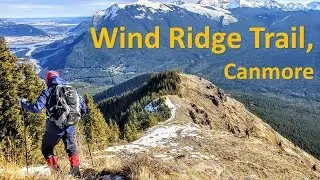 Wind Ridge Trail near Canmore