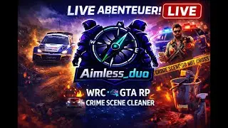 Chaos pur LIVE 🚨 | WRC Rallye 🔥 GTA RP 🎭 Crime Scene Cleaner 🧹