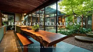 JAPANDI COURTYARD OASIS HIGH END DESIGN MEETS A REJUVENATING ZEN ATMOSPHERE