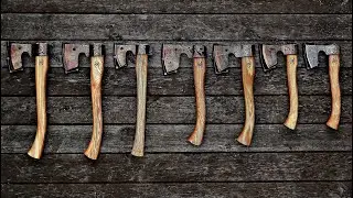 MY COMPLETE DAMASCUS AXE COLLECTION