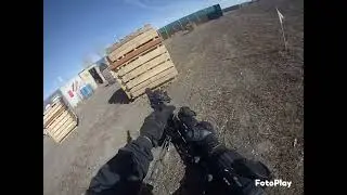 CQB game 2 part 2. Playing against the Howler Monkeys Airsoft team. November 9th