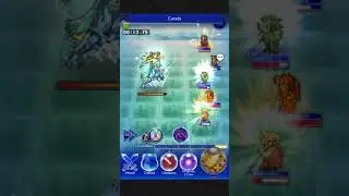 [FFRK] Magicite Siren sub 30 clear (off-element chain/cloud usb1) (26.73)