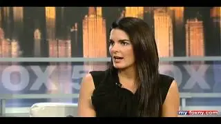 Angie Harmon on Good Day NY 9/29/10