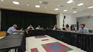 End of meeting vote on personnel list, which included several changes in SpEd.