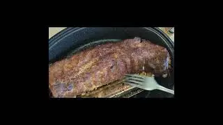 Making unbarbecued barbeque ribs 