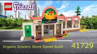 Lego Friends Organic Grocery Store Speed Build + Short Stories! Set 41729