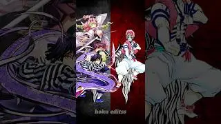 Mitsuri & Obanai vs Akaza who is strongest ❓#anime #demonslayer #kny